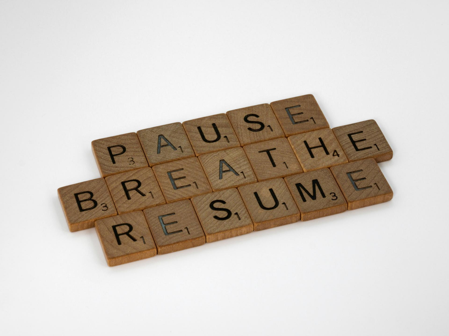 Do you ever push pause?